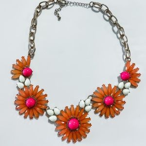 Flower Statement Necklace